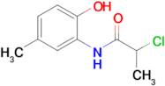 2-chloro-N-(2-hydroxy-5-methylphenyl)propanamide