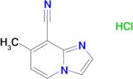 7-methylimidazo[1,2-a]pyridine-8-carbonitrile hydrochloride