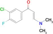 1-(3-chloro-4-fluorophenyl)-3-(dimethylamino)prop-2-en-1-one