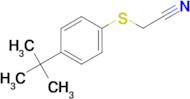 [(4-tert-butylphenyl)thio]acetonitrile