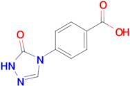 4-(5-oxo-1,5-dihydro-4H-1,2,4-triazol-4-yl)benzoic acid