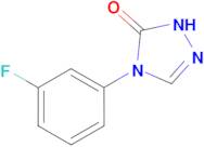 4-(3-fluorophenyl)-2,4-dihydro-3H-1,2,4-triazol-3-one