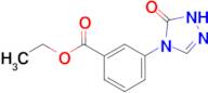 ethyl 3-(5-oxo-1,5-dihydro-4H-1,2,4-triazol-4-yl)benzoate