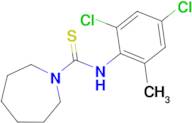 N-(2,4-dichloro-6-methylphenyl)azepane-1-carbothioamide
