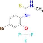 N-[4-bromo-2-(trifluoromethoxy)phenyl]-N'-methylthiourea