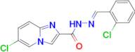 6-chloro-N'-[(2-chlorophenyl)methylene]imidazo[1,2-a]pyridine-2-carbohydrazide