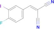 (4-fluoro-3-iodobenzylidene)malononitrile