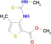 methyl 4-methyl-3-{[(methylamino)carbonothioyl]amino}thiophene-2-carboxylate