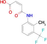 (2Z)-4-{[2-methyl-3-(trifluoromethyl)phenyl]amino}-4-oxobut-2-enoic acid