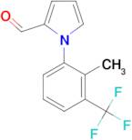 1-[2-methyl-3-(trifluoromethyl)phenyl]-1H-pyrrole-2-carbaldehyde