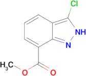 methyl 3-chloro-1H-indazole-7-carboxylate