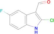 2-chloro-5-fluoro-1H-indole-3-carbaldehyde