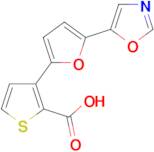 3-[5-(1,3-oxazol-5-yl)-2-furyl]thiophene-2-carboxylic acid