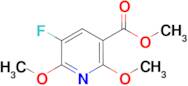 methyl 5-fluoro-2,6-dimethoxynicotinate