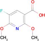 5-fluoro-2,6-dimethoxynicotinic acid