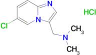 N-[(6-chloroimidazo[1,2-a]pyridin-3-yl)methyl]-N,N-dimethylamine hydrochloride