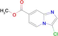 methyl 3-chloroimidazo[1,2-a]pyridine-7-carboxylate