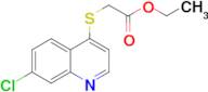 ethyl [(7-chloroquinolin-4-yl)thio]acetate