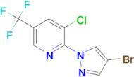 2-(4-bromo-1H-pyrazol-1-yl)-3-chloro-5-(trifluoromethyl)pyridine