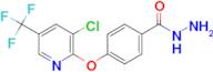 4-{[3-chloro-5-(trifluoromethyl)pyridin-2-yl]oxy}benzohydrazide