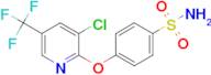 4-{[3-chloro-5-(trifluoromethyl)pyridin-2-yl]oxy}benzenesulfonamide