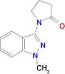 1-(1-methyl-1H-indazol-3-yl)pyrrolidin-2-one