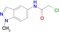 2-chloro-N-(1-methyl-1H-indazol-5-yl)acetamide