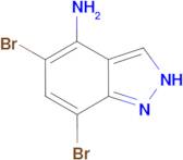 5,7-dibromo-1H-indazol-4-amine