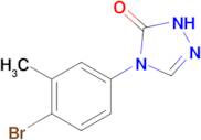 4-(4-bromo-3-methylphenyl)-2,4-dihydro-3H-1,2,4-triazol-3-one