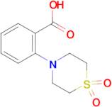 2-(1,1-dioxidothiomorpholin-4-yl)benzoic acid