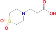 3-(1,1-dioxidothiomorpholin-4-yl)propanoic acid