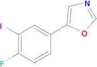 5-(4-fluoro-3-iodophenyl)-1,3-oxazole