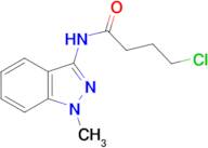 4-chloro-N-(1-methyl-1H-indazol-3-yl)butanamide