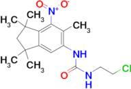 N-(2-chloroethyl)-N'-(1,1,3,3,6-pentamethyl-7-nitro-2,3-dihydro-1H-inden-5-yl)urea