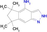 5,5,7,7-tetramethyl-1,5,6,7-tetrahydrocyclopenta[f]indazol-4-amine