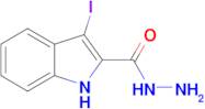 3-iodo-1H-indole-2-carbohydrazide