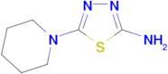 5-piperidin-1-yl-1,3,4-thiadiazol-2-amine