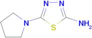 5-pyrrolidin-1-yl-1,3,4-thiadiazol-2-amine