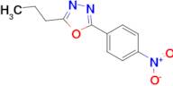 2-(4-nitrophenyl)-5-propyl-1,3,4-oxadiazole