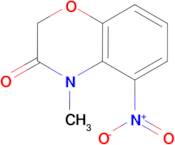 4-methyl-5-nitro-2H-1,4-benzoxazin-3(4H)-one