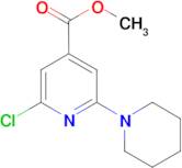 methyl 2-chloro-6-piperidin-1-ylisonicotinate