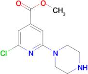 methyl 2-chloro-6-piperazin-1-ylisonicotinate