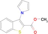 methyl 3-(1H-pyrrol-1-yl)-1-benzothiophene-2-carboxylate