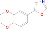 5-(2,3-dihydro-1,4-benzodioxin-6-yl)-1,3-oxazole