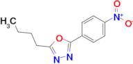 2-butyl-5-(4-nitrophenyl)-1,3,4-oxadiazole