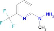 2-(1-methylhydrazino)-6-(trifluoromethyl)pyridine