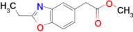 Methyl 2-(2-ethylbenzo[d]oxazol-5-yl)acetate