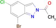 2-acetyl-7-bromo-5-chloro-2H-indazole