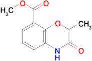 methyl 2-methyl-3-oxo-3,4-dihydro-2H-1,4-benzoxazine-8-carboxylate