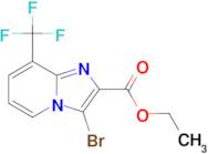 ethyl 3-bromo-8-(trifluoromethyl)imidazo[1,2-a]pyridine-2-carboxylate